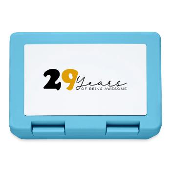 Vintage 1995 Funny 29 Year Old Bday Men Women - Lunchbox - sapphire blue - Front