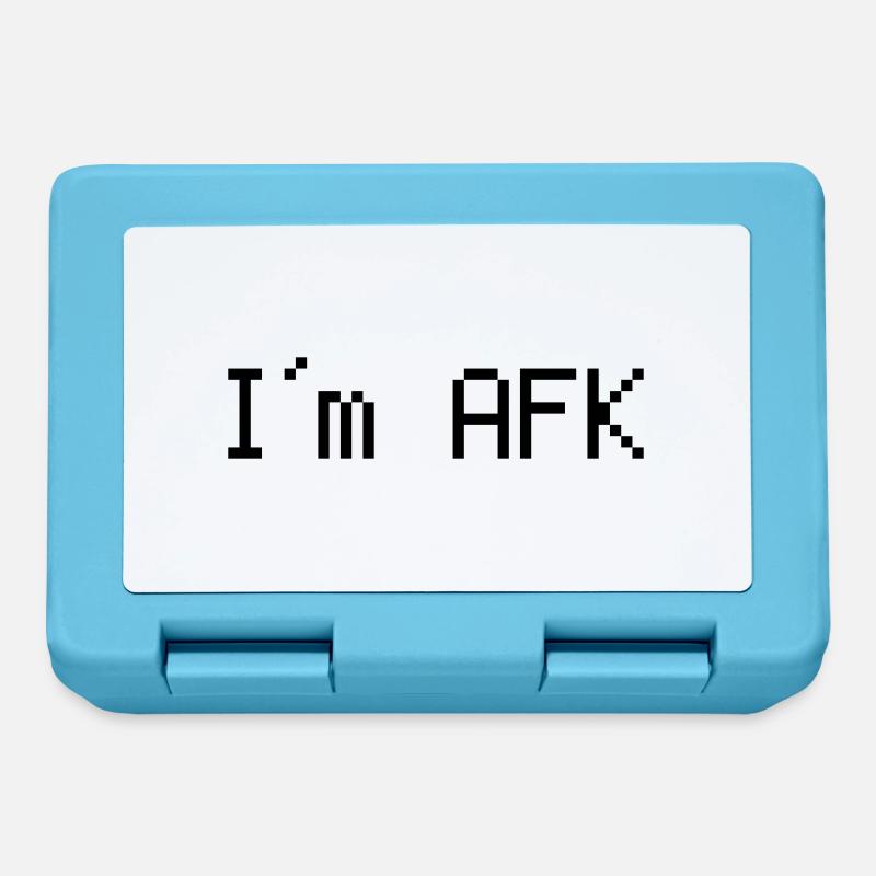 I´m afk - Brotdose - Saphirblau