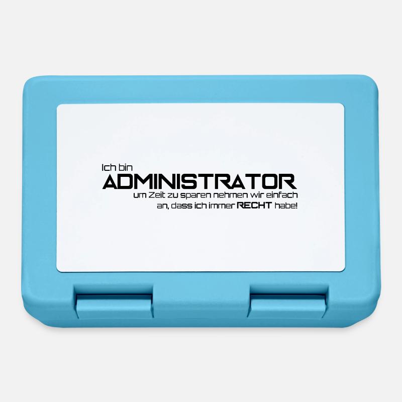ADMINISTRATOR - Brotdose - Saphirblau