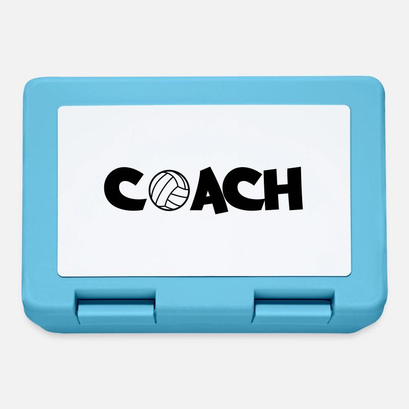 handball_coach - Boîte à goûter - bleu saphir