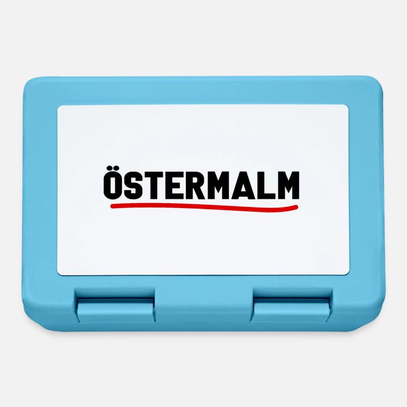 Östermalm — Wikipédia - Boîte à goûter - bleu saphir