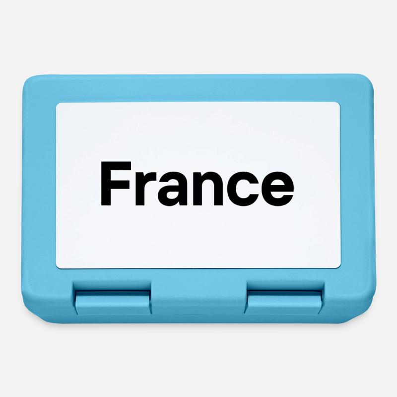 France - Boîte à goûter - bleu saphir