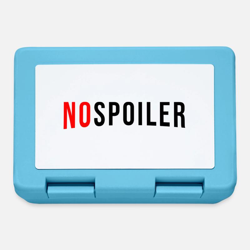 No Spoiler - Boîte à goûter - bleu saphir