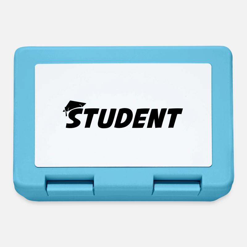 student - Brotdose - Saphirblau