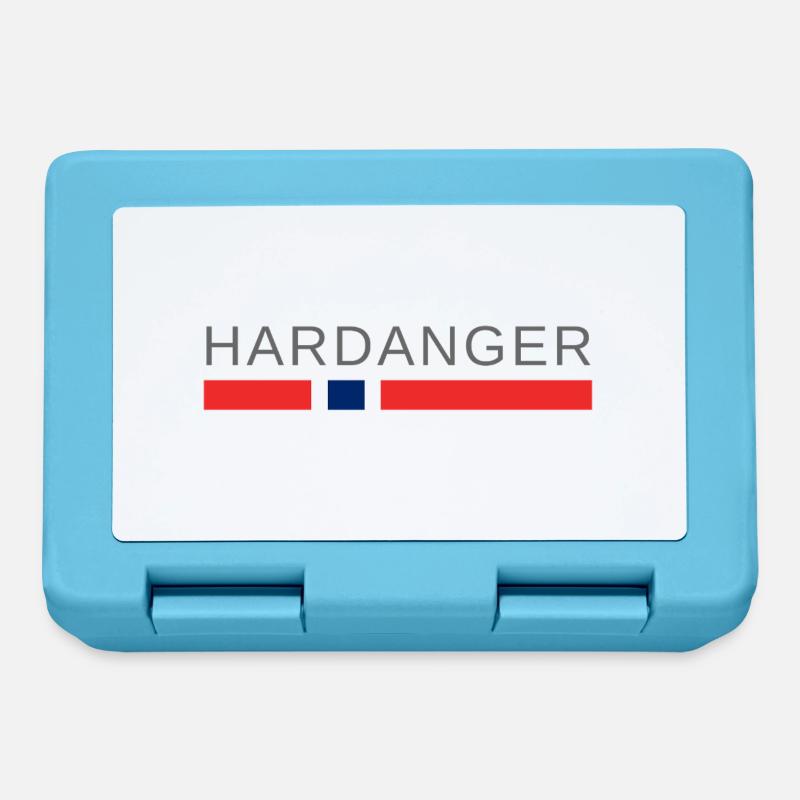 Hardanger Norvège - Boîte à goûter - bleu saphir
