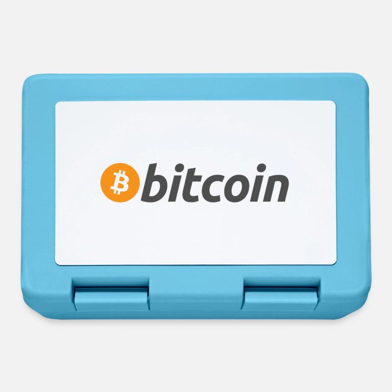 Bitcoin - Boîte à goûter - bleu saphir