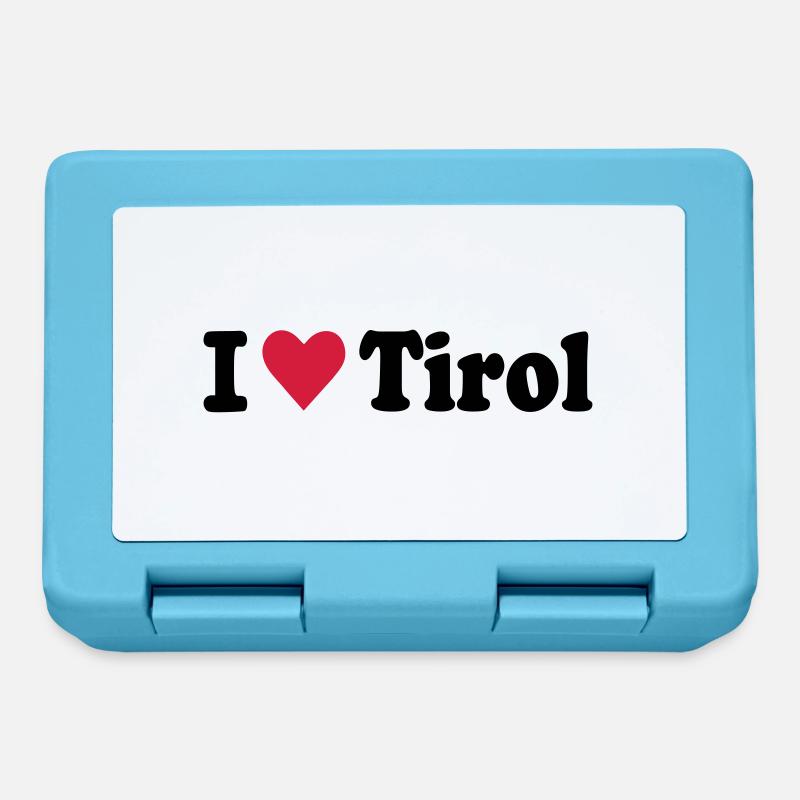 Tirol - Brotdose - Saphirblau
