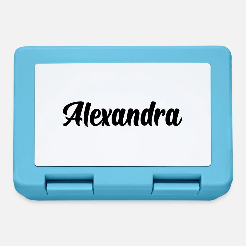 Alexandra - Brotdose - Saphirblau