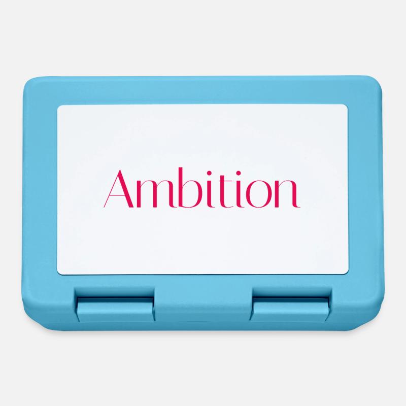 Ambition - Lunchbox - sapphire blue