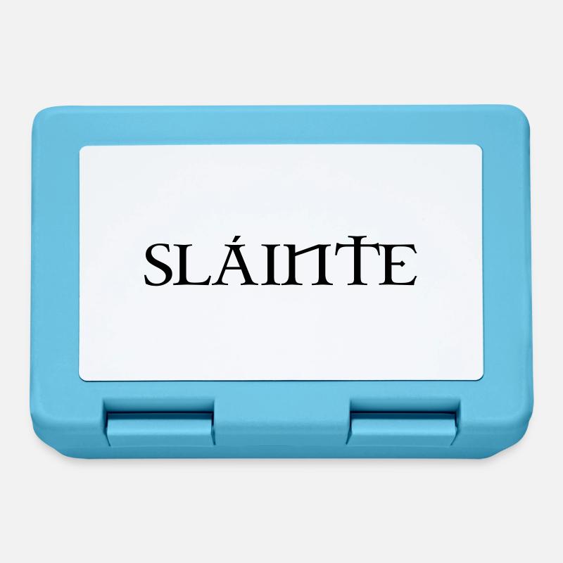 Slainte text uk - Lunchbox - sapphire blue