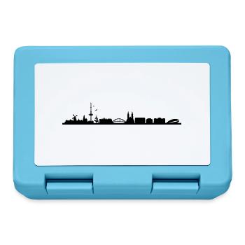 Skyline Bremen - Brotdose - Saphirblau - Vorne