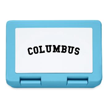 Columbus - Boîte à goûter - bleu saphir - Devant