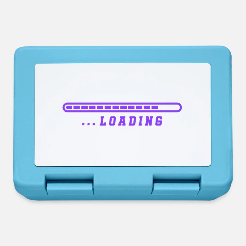 loading - Brotdose - Saphirblau