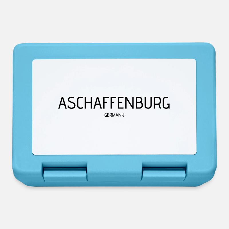 Aschaffenburg - Brotdose - Saphirblau