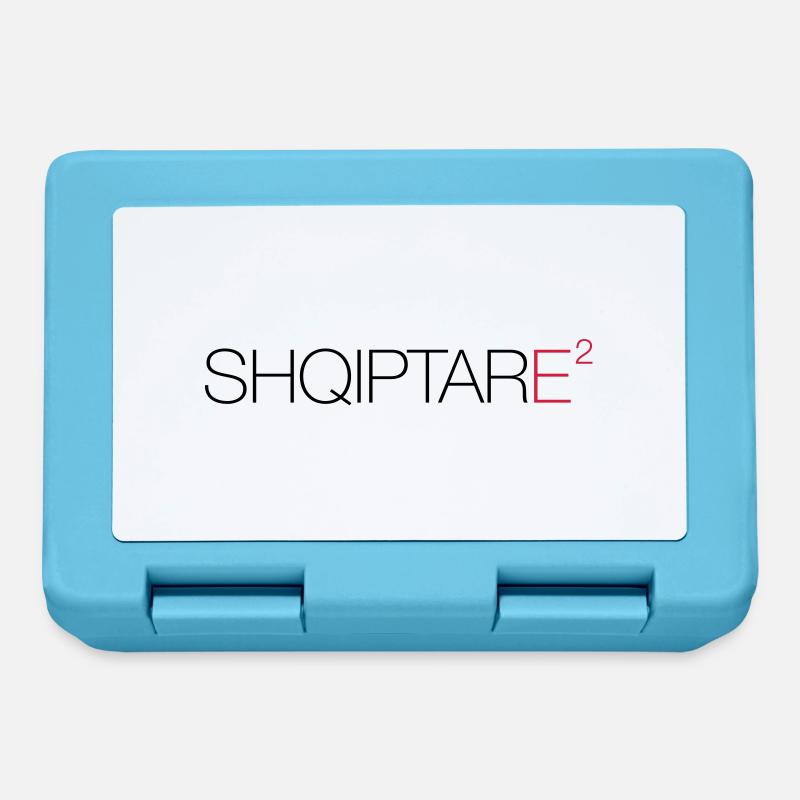 SHQIPTARE - Boîte à goûter - bleu saphir