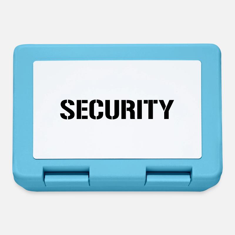 Security - Brotdose - Saphirblau