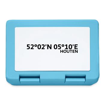 Coordonnées Houten - Boîte à goûter - bleu saphir - Devant