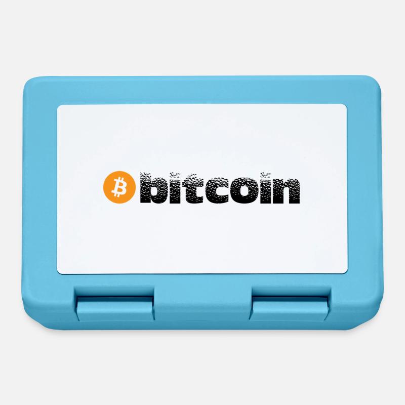 Bitcoin - Boîte à goûter - bleu saphir
