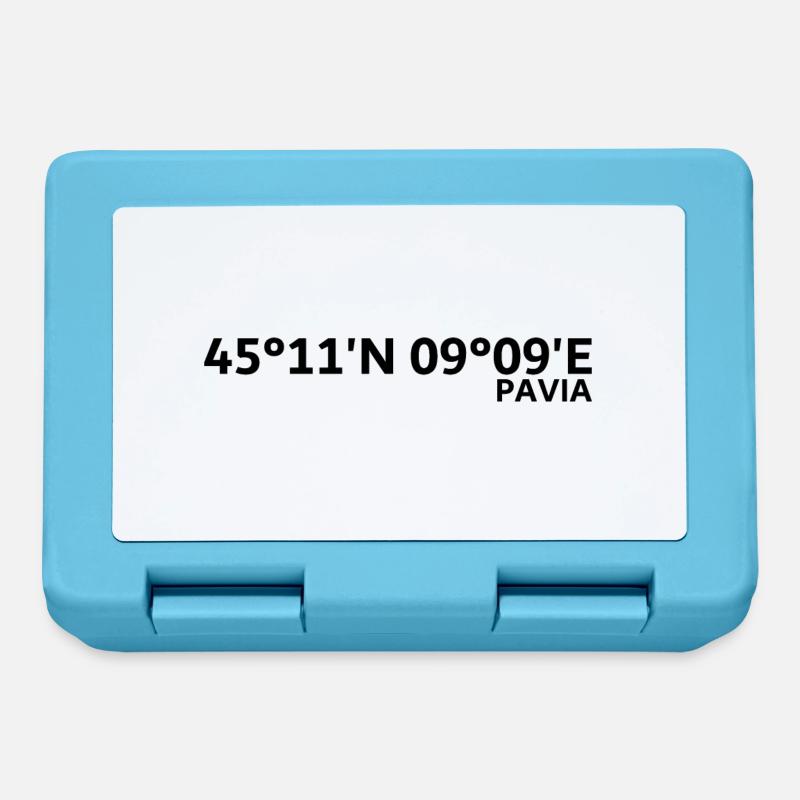 Pavia coordinates - Lunchbox - sapphire blue