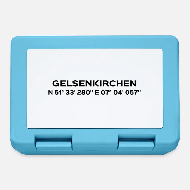 Gelsenkirchen - Brotdose - Saphirblau