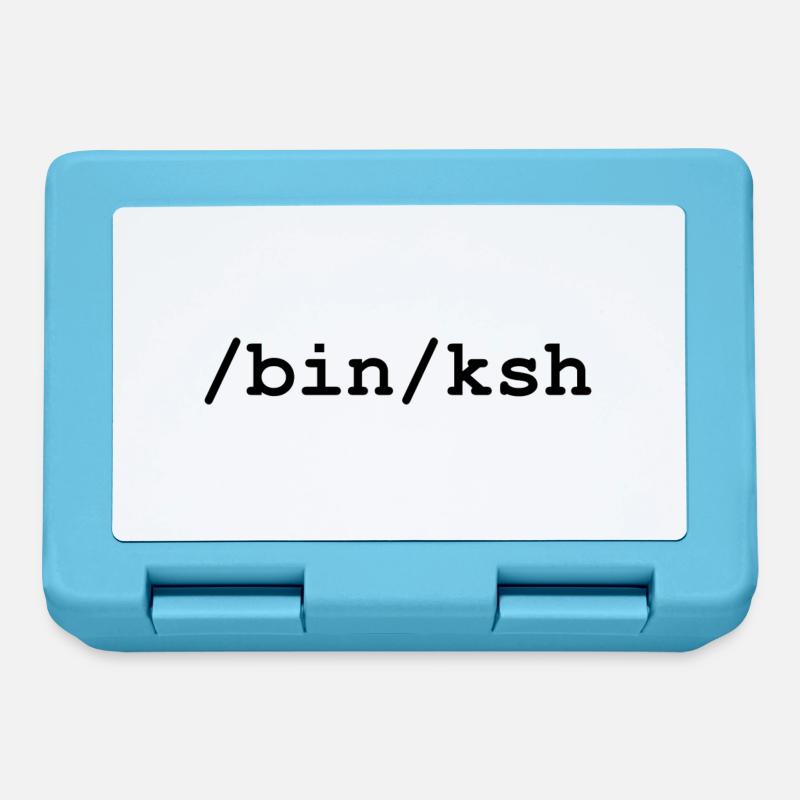 KornShell - /bin/ksh - Lunchbox - sapphire blue
