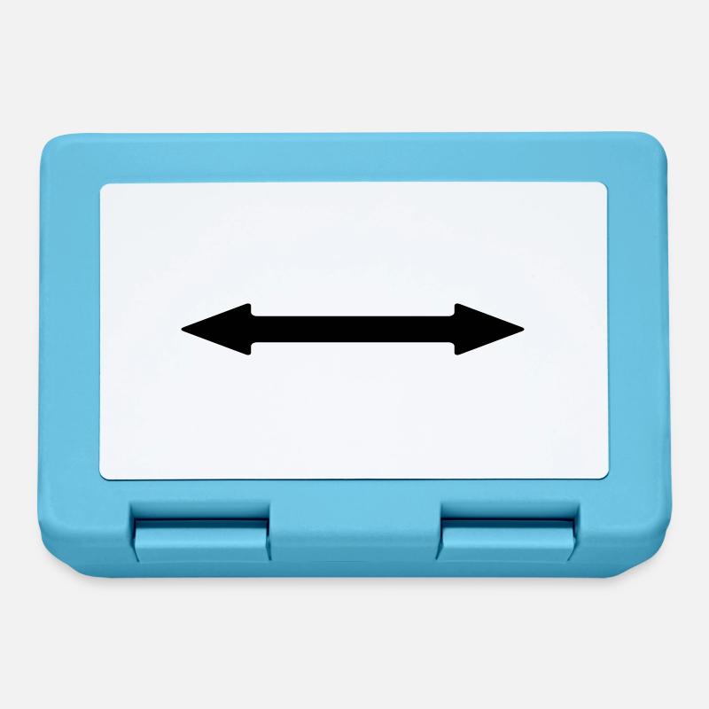 arrow - Lunchbox - sapphire blue