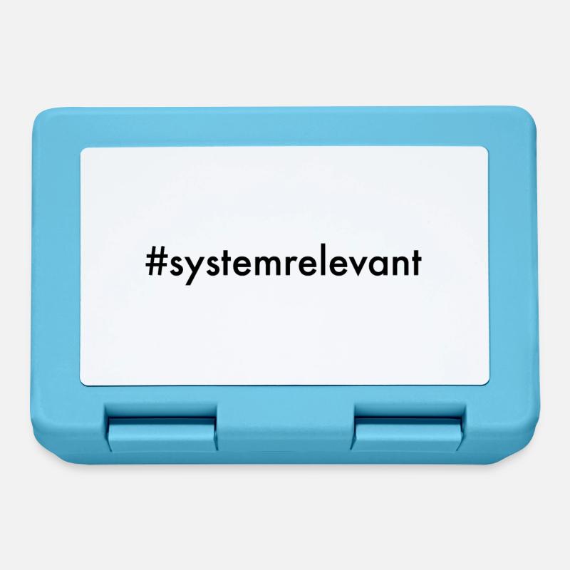 Systemrelevant - Brotdose - Saphirblau