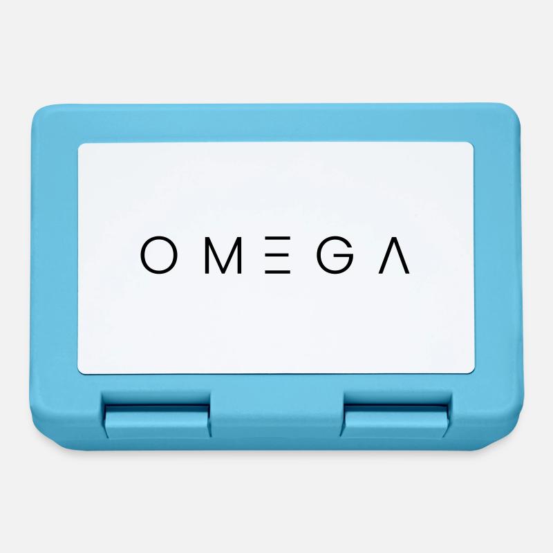 omega - Brotdose - Saphirblau