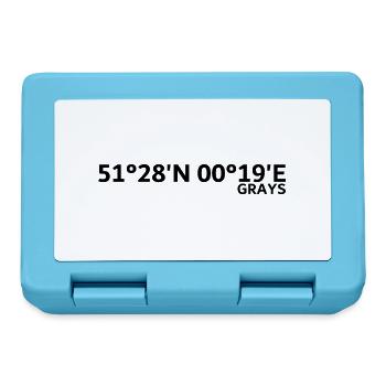 Gray's coordinates - Lunchbox - sapphire blue - Front