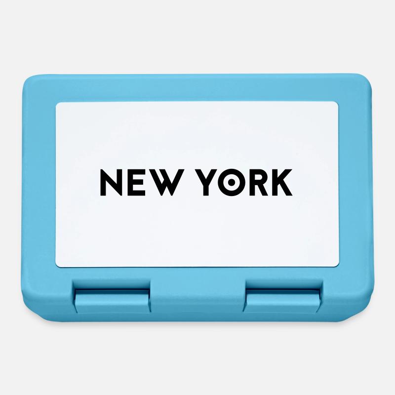 NEW YORK - Lunchbox - sapphire blue