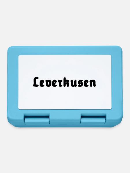 Leverkusen - Brotdose - Saphirblau