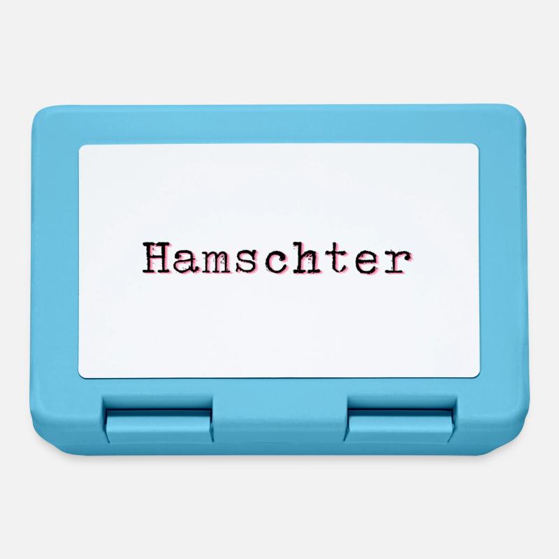 Schweizerdeutsch Hamster - Brotdose - Saphirblau