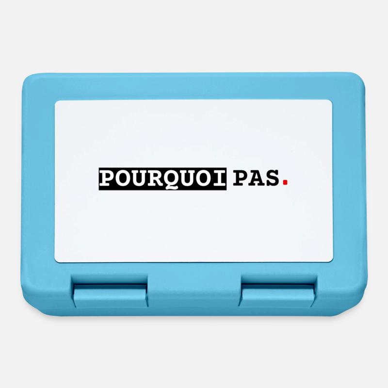 Pourquoi pas, ligne - Boîte à goûter - bleu saphir