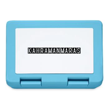 Kahramanmaraş Airport Sign - Lunchbox - sapphire blue - Front