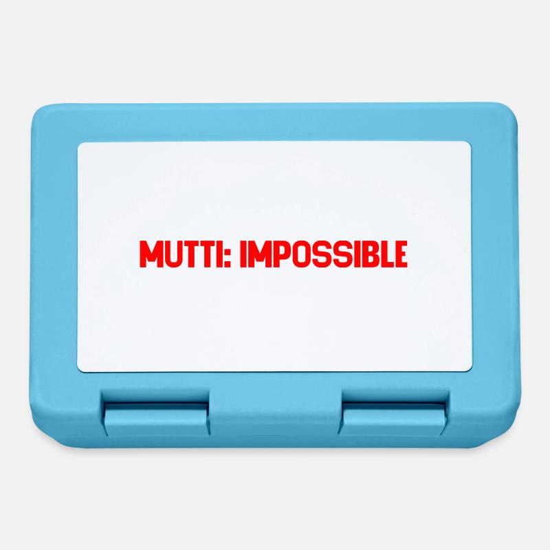 Mutti Impossible - Boîte à goûter - bleu saphir