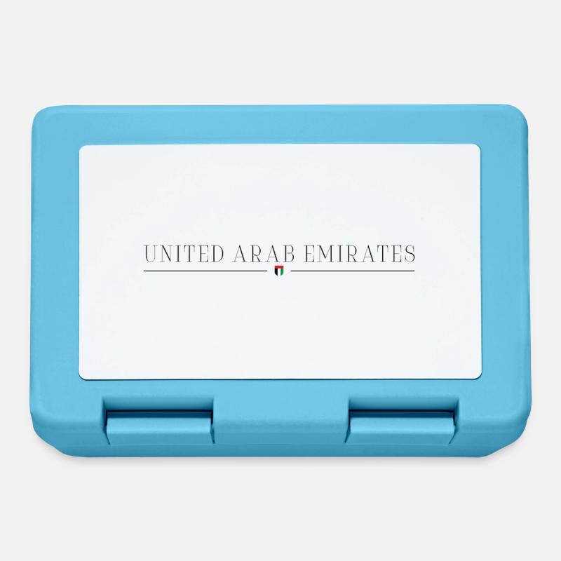 Émirats arabes unis - Boîte à goûter - bleu saphir