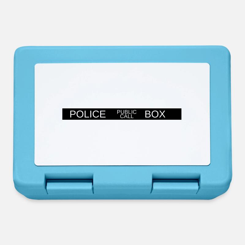 Tardis - Brotdose - Saphirblau