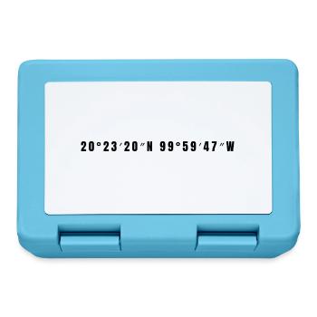 San Juan del Río, Mexico - Lunchbox - sapphire blue - Front