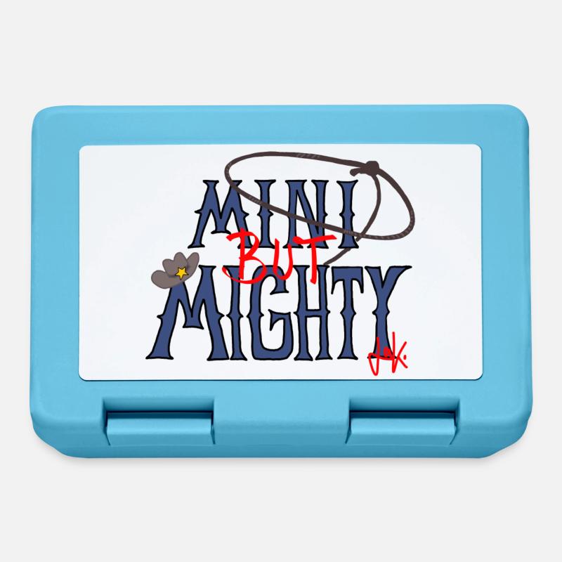 MINIBUTMIGHTY - Boîte à goûter - bleu saphir