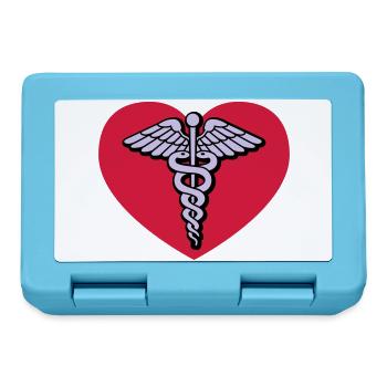Doctor of love - Lunchbox - sapphire blue - Front