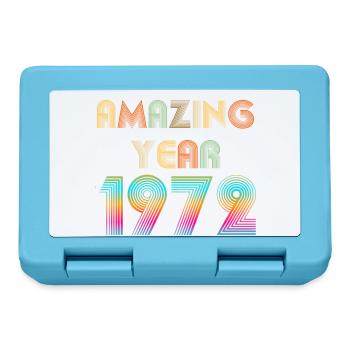 Amazing YEAR 1972 - Boîte à goûter - bleu saphir - Devant