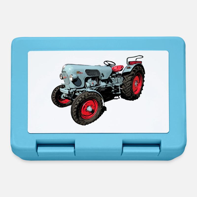 Eicher Tiger EM 235 - Brotdose - Saphirblau