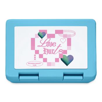 Love hurts - Lunchbox - sapphire blue - Front