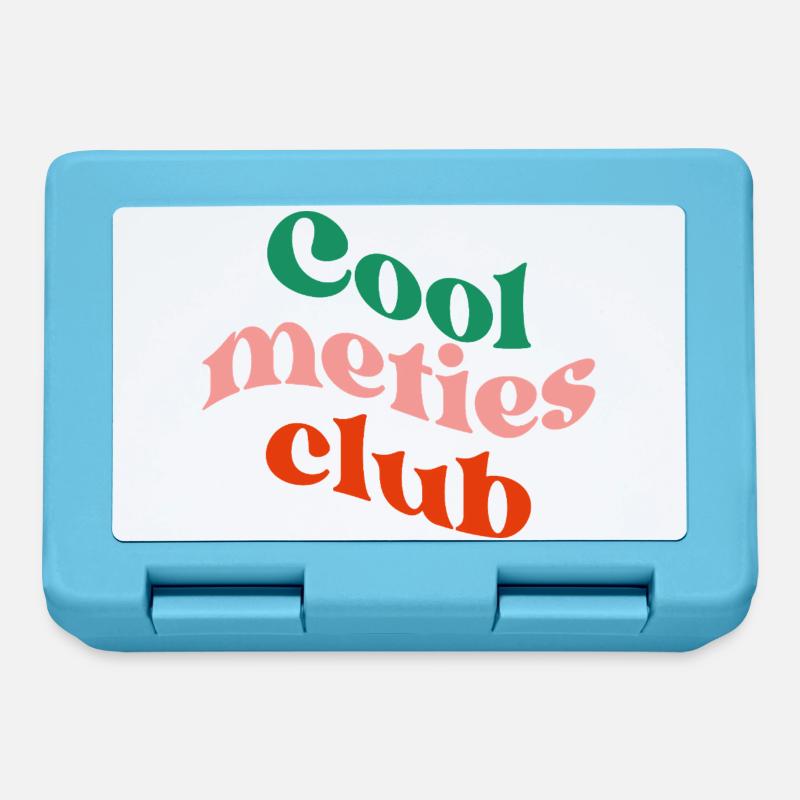Cool Meties Club - Boîte à goûter - bleu saphir