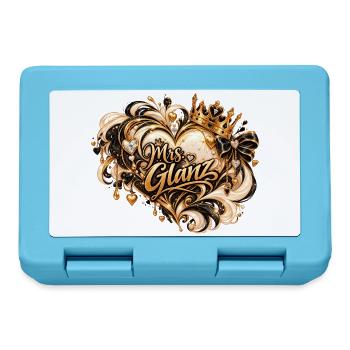 Mrs Glanz Goldener Glamour - Brotdose - Saphirblau - Vorne