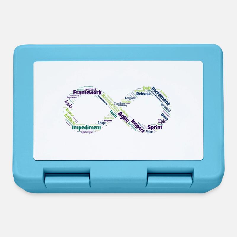 Agile loop - Lunchbox - sapphire blue