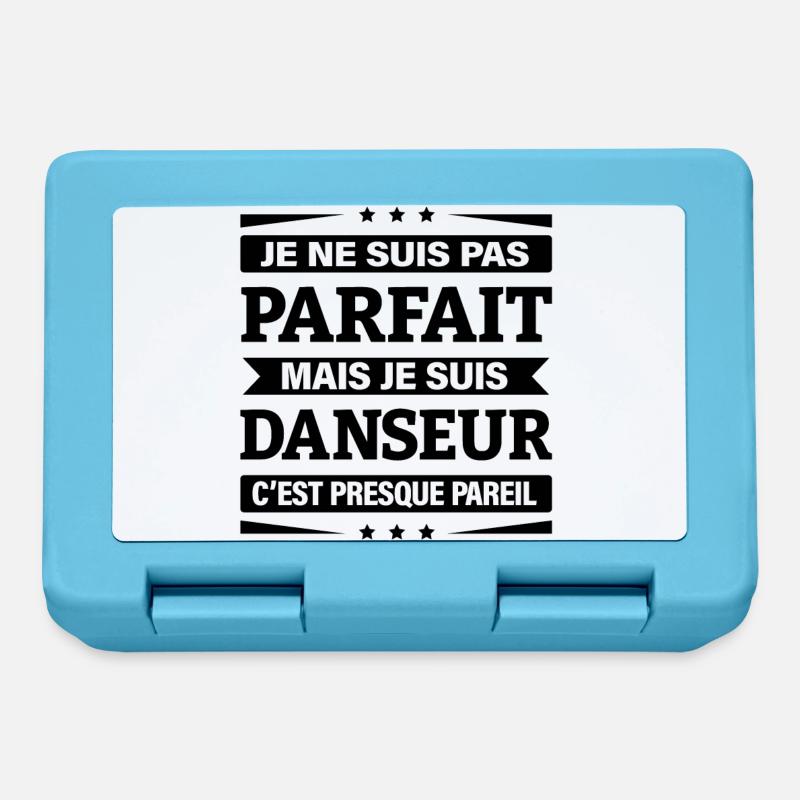 JE SUIS DANSEUR - Boîte à goûter - bleu saphir