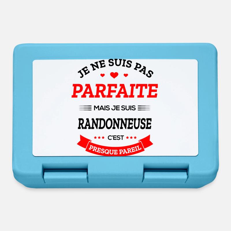RANDONNEUSE PARFAITE - Boîte à goûter - bleu saphir