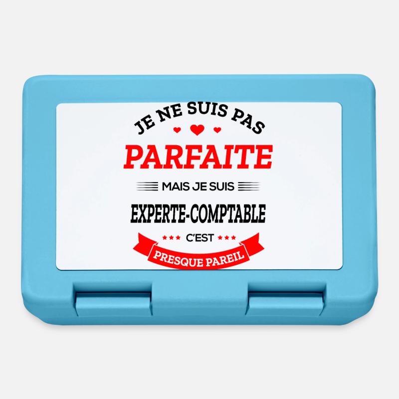 EXPERTE-COMPTABLE PARFAITE - Boîte à goûter - bleu saphir