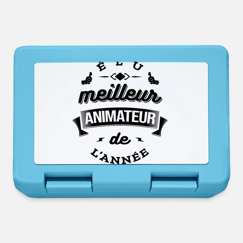 ÉLU MEILLEUR ANIMATEUR DE L'ANNÉE - Boîte à goûter - bleu saphir